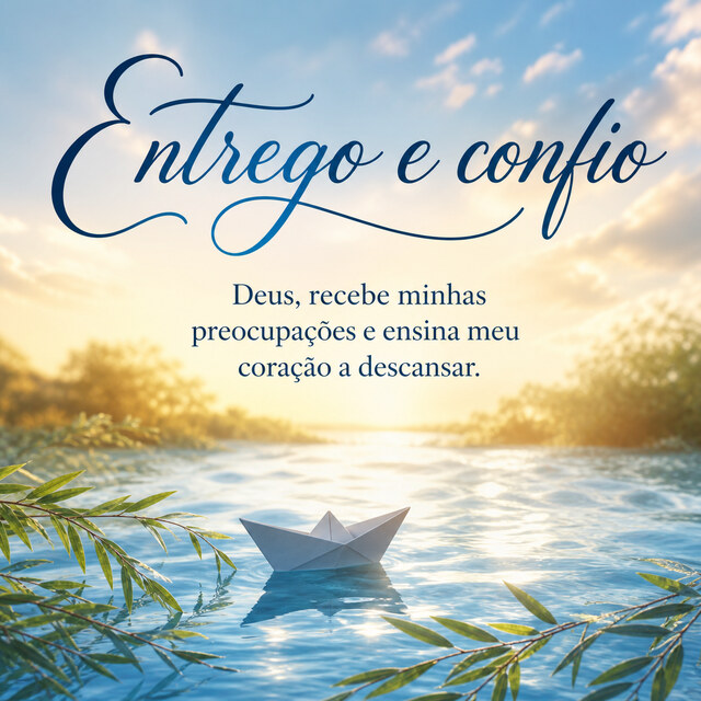 Entrego e confio. 