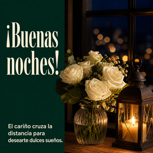 ¡Buenas noches!. 