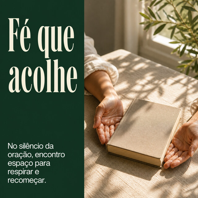 Fé que acolhe. 