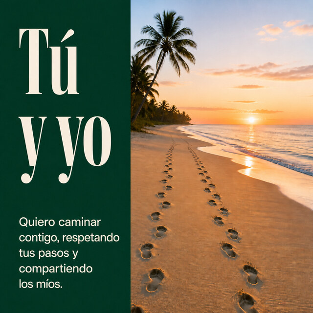 Tú y yo. 