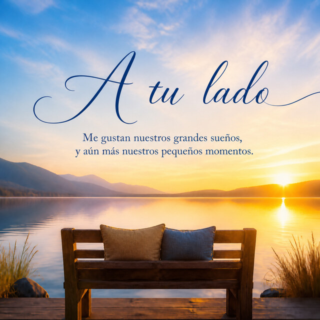 A tu lado. 