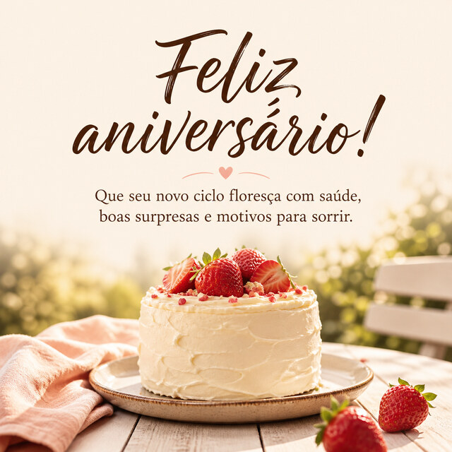 Feliz aniversário!. 