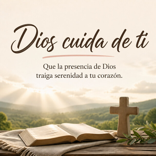 Dios cuida de ti. 