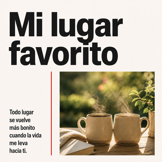Mi lugar favorito. 
