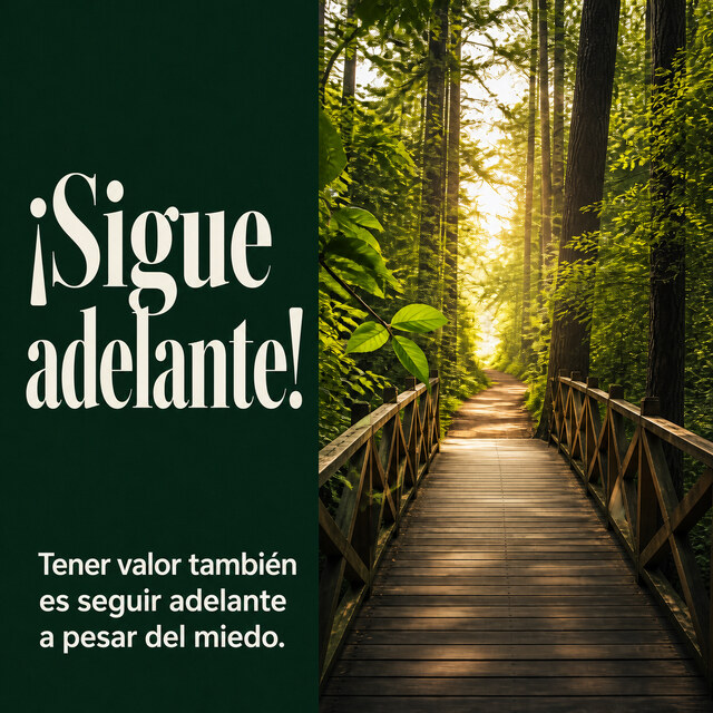 ¡Sigue adelante!. 