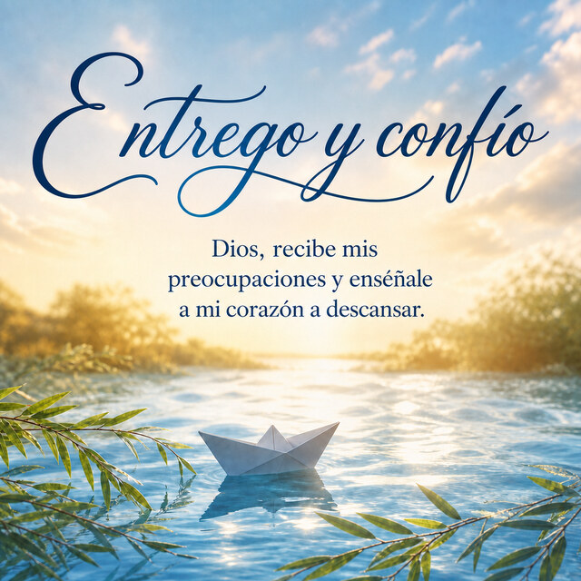 Entrego y confío. 