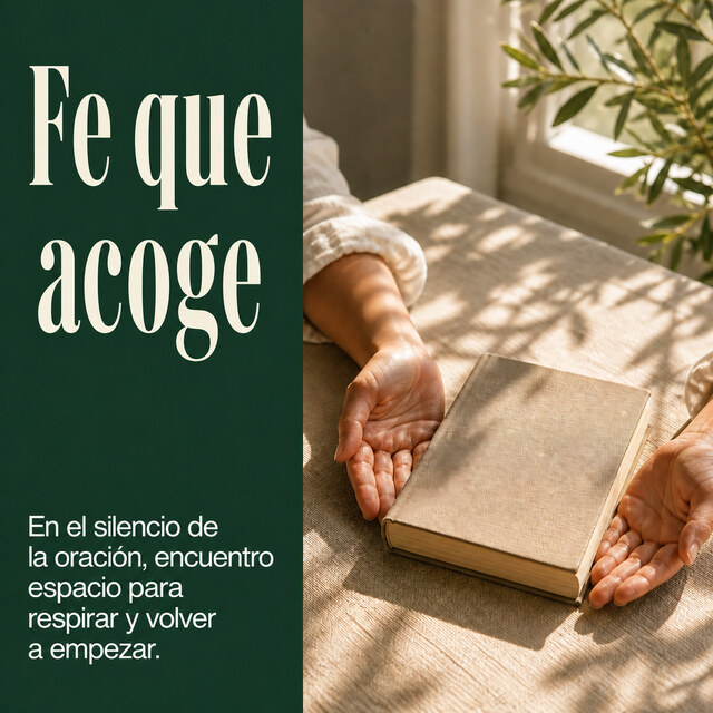 Fe que acoge. 