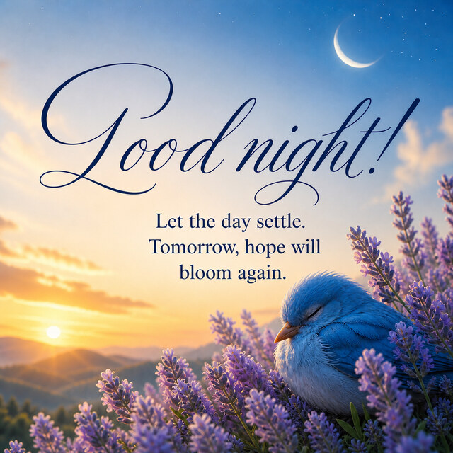 Good night!. 