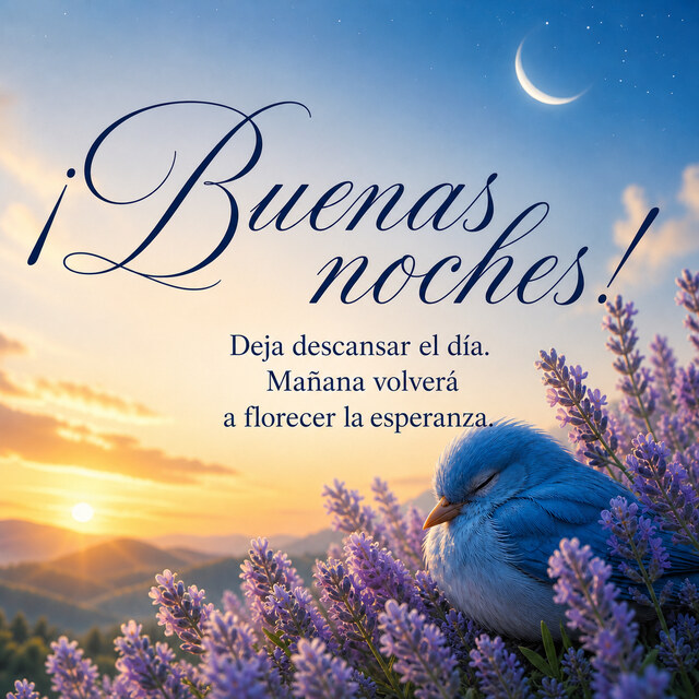 ¡Buenas noches!. 