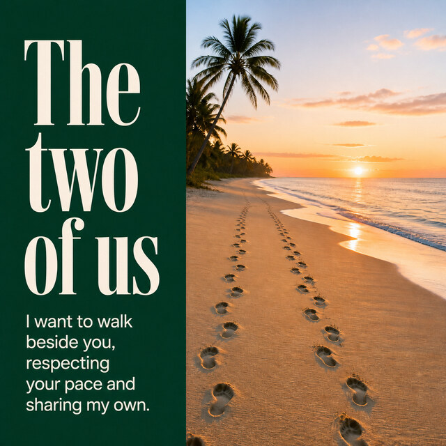 The two of us. 