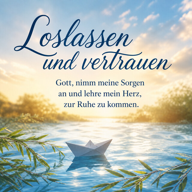 Loslassen und vertrauen. 