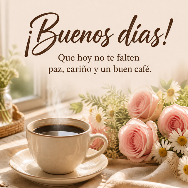 ¡Buenos días!