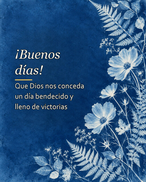 ¡Buenos días!. 
