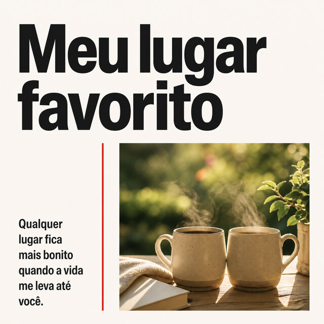 Meu lugar favorito. 