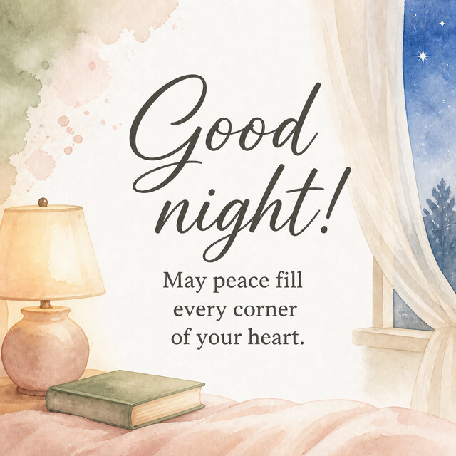 Good night!. 