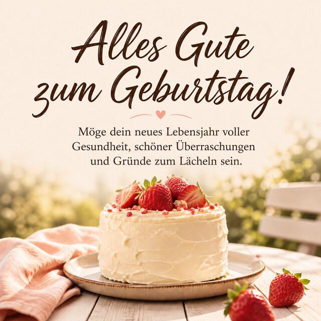Alles Gute zum Geburtstag!. 