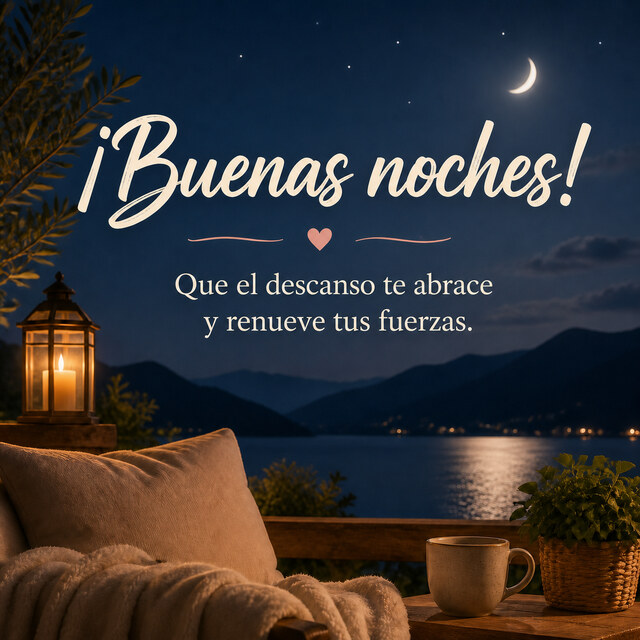 ¡Buenas noches!