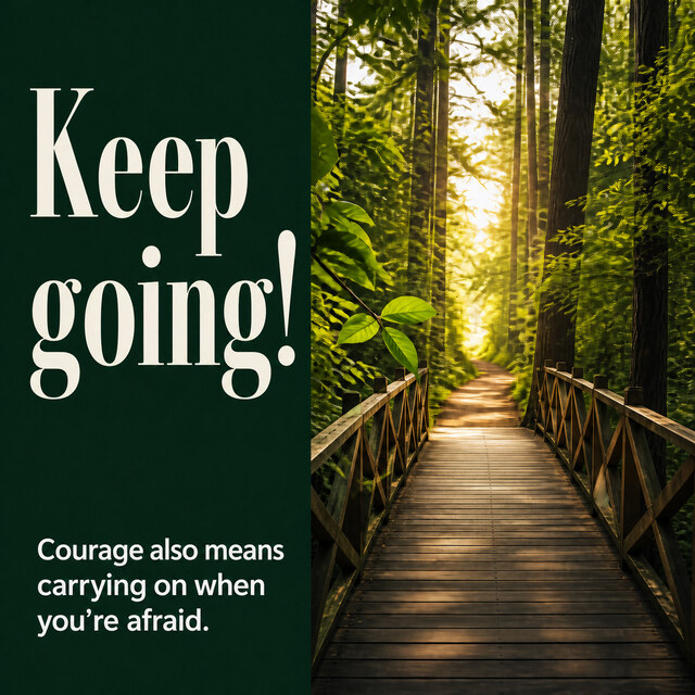Keep going!. 