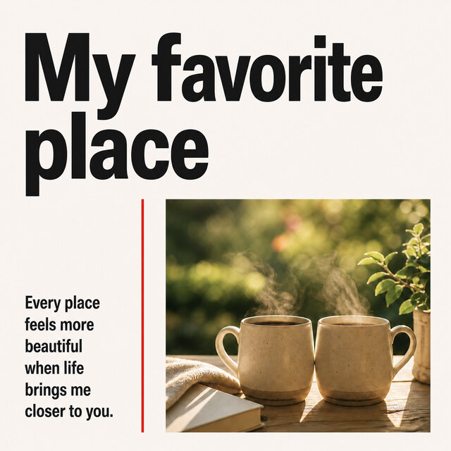 My favorite place. 